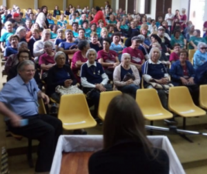 01/10/2019 - SINTAPI-CUT-RS participa da Semana da Longevidade em São Leopoldo