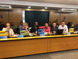 07/06/2018 - Secretário de Saúde do Sintapi-CUT, Gilene José dos Santos, participou da 360 reunião do Conselho Nacional de Saúde