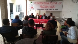13/06/2017 - III Congresso Regional do SINTAPI-CUT ARAÇATUBA/SP