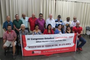 18 mar 2023 - IV Congresso Estadual do SINTAPI-ES